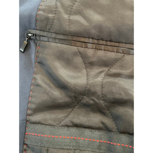 HUGO BOSS Men's Navy Blue Trench Coat Full Length Modern Classic Style Size 40R - Picture 16 of 16